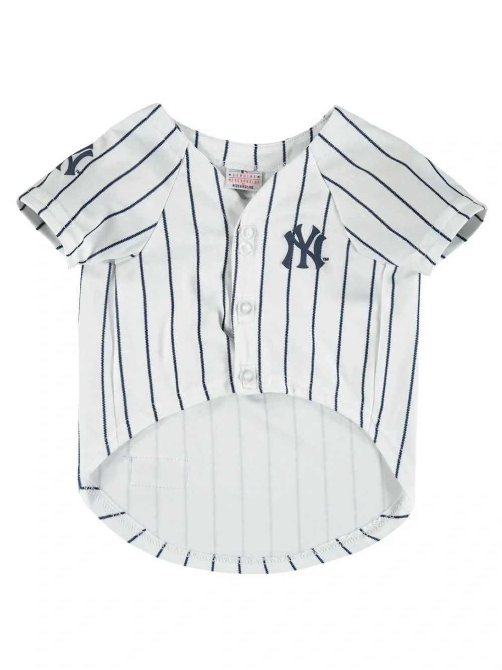 New York Yankees Pet Dog Jersey MLB Pets First Pinstripe Baseball Shirt